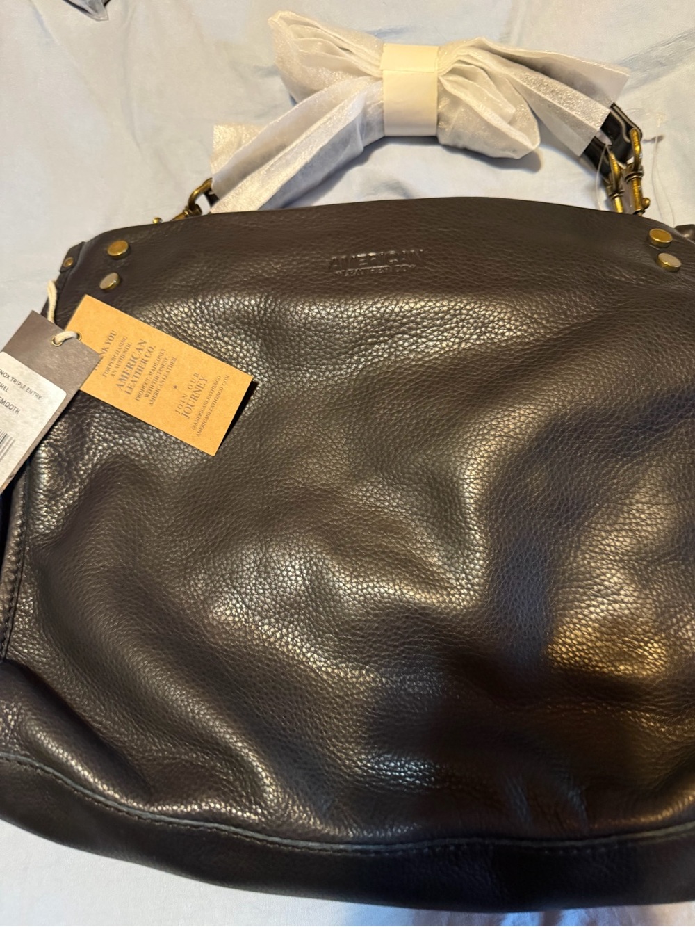 American Leather Lenox triple entry